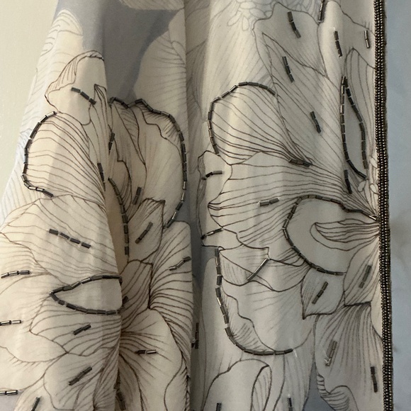 AS by DF Floral Silk Kimono Jacket - One Size Fits Most - Picture 4 of 4